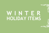 Winter Holiday Items