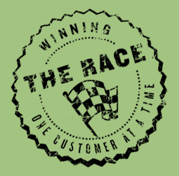 Winning the race one customer at a time